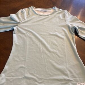 Spyder Women's Long Sleeve Top - Light Aqua